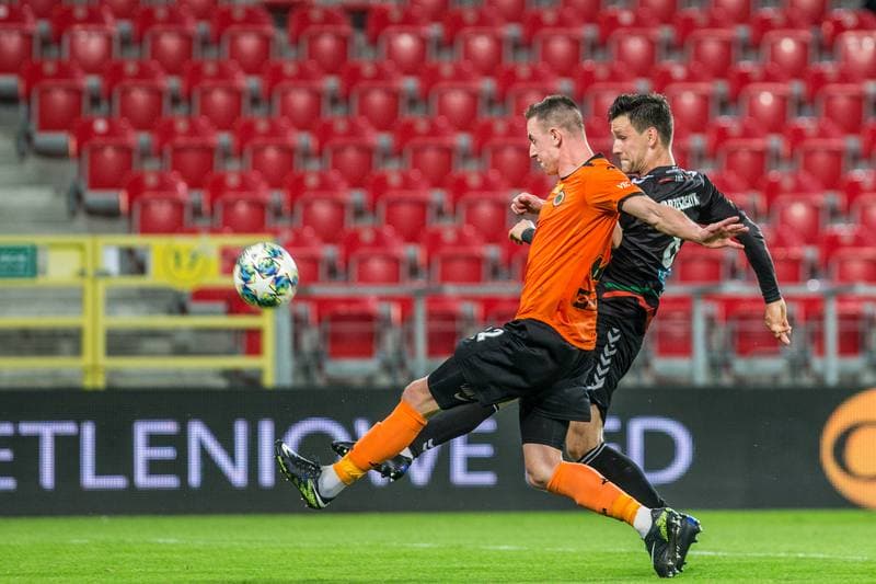 Football. Fortuna I Liga. GKS Tychy - Chrobry Glogow. 21.08.2019
