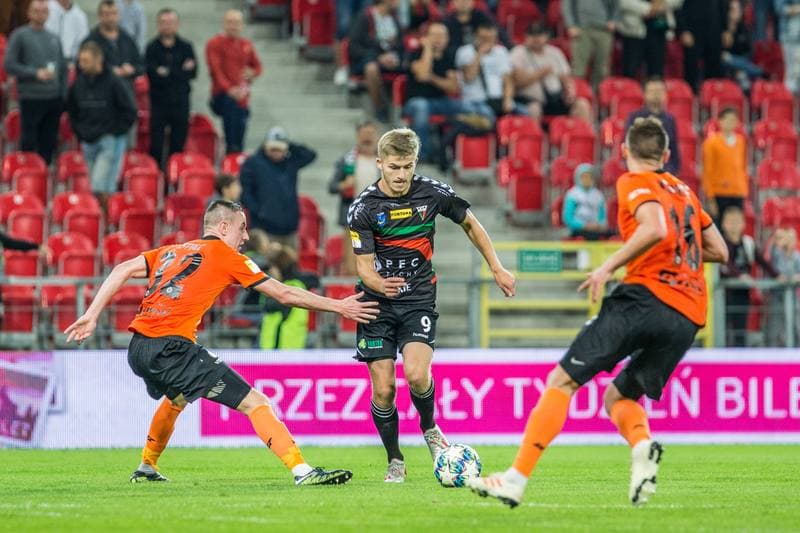 Football. Fortuna I Liga. GKS Tychy - Chrobry Glogow. 21.08.2019
