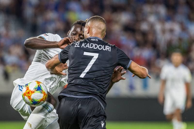 Football. UEFA Europa League. Slovan Bratislava - PAOK FC. 22.08.2019