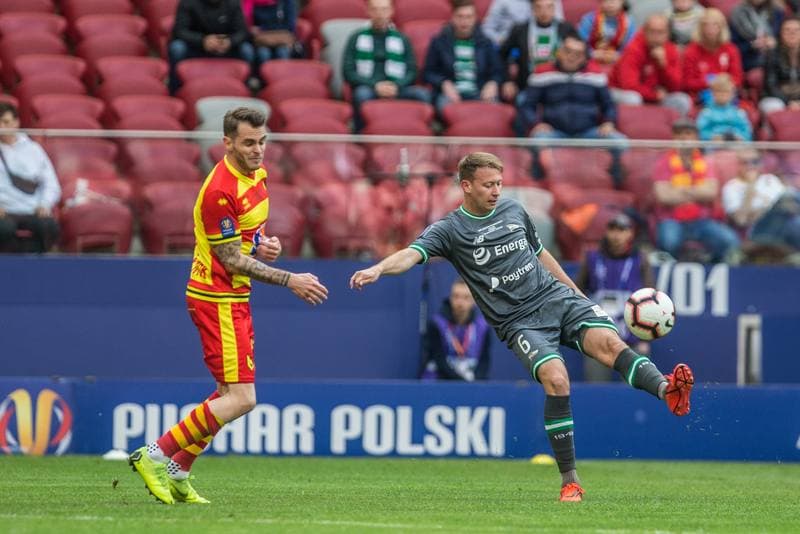 Football. Polish Cup. Jagiellonia Bialystok - Lechia Gdansk. 02.05.2019