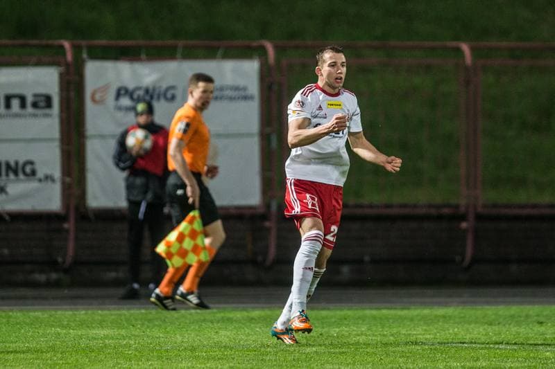 Football. Fortuna I Liga. GKS 1962 Jastrzebie - LKS Lodz. 04.05.2019