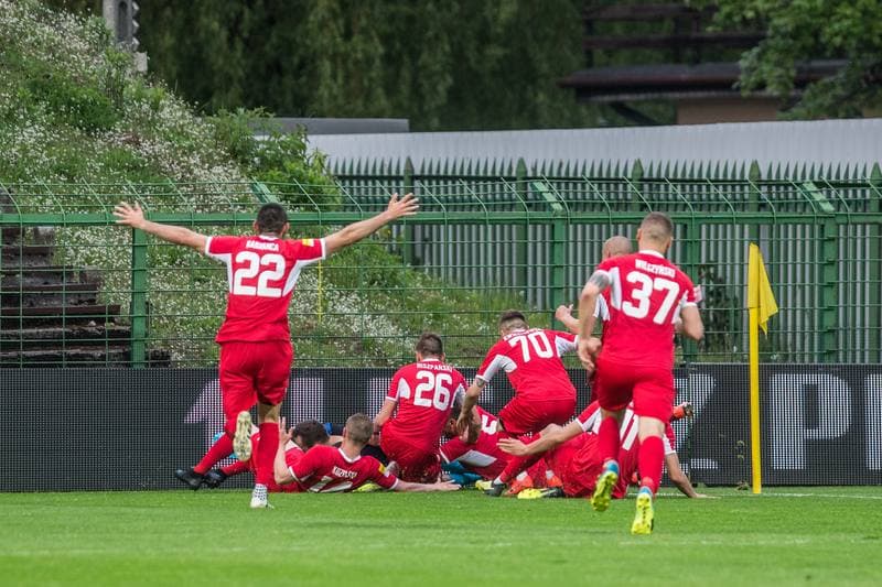 Football. Fortuna I Liga. GKS Katowice - Bytovia Bytow. 18.05.2019