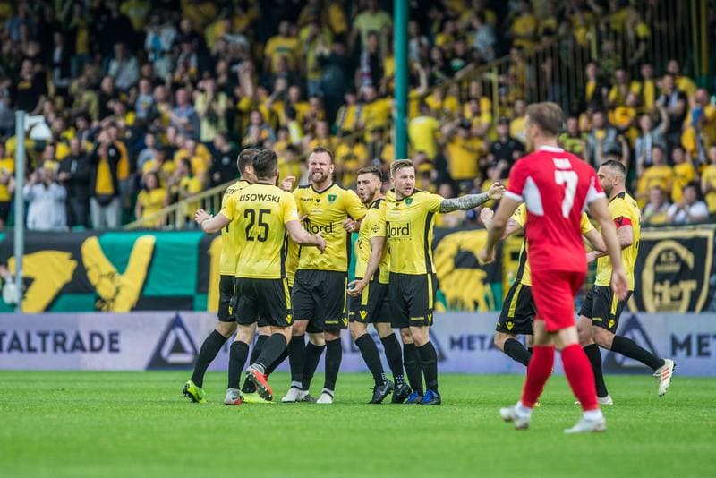 Football. Fortuna I Liga. GKS Katowice - Bytovia Bytow. 18.05.2019