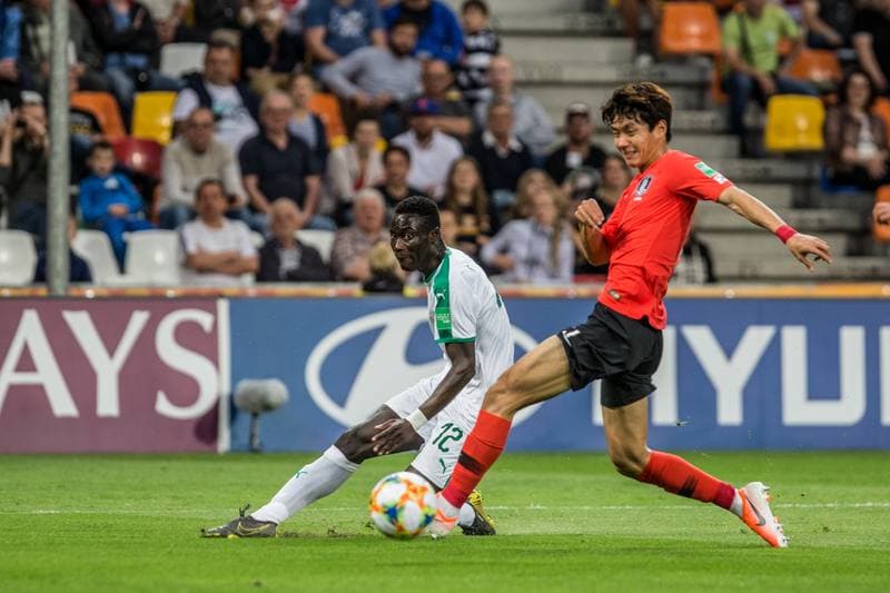 Football. FIFA U-20 World Cup. Korea Republic - Senegal. 08.06.2019