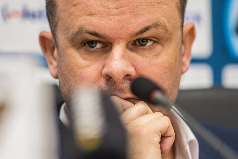Football. Zaglebie Sosnowiec. Press Conference. 20.05.2019