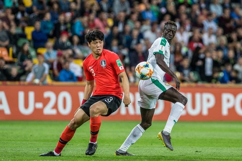 Football. FIFA U-20 World Cup. Korea Republic - Senegal. 08.06.2019