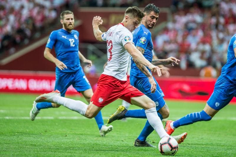 Football. Euro 2020 Qualifiers. Poland - Israel. 10.06.2019