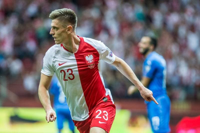 Football. Euro 2020 Qualifiers. Poland - Israel. 10.06.2019