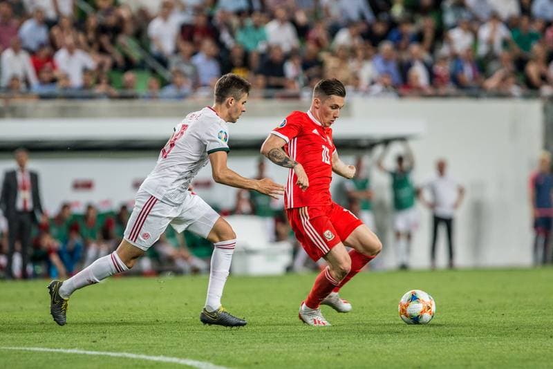 Football. Euro 2020 Qualifiers. Hungary - Wales. 11.06.2019