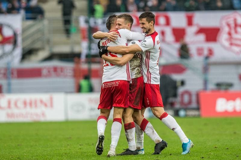 Football. PKO BP Ekstraklasa. Piast Gliwice - LKS Lodz. 15.12.2019