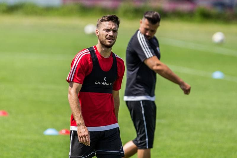 Football. Gornik Zabrze. Training. 18.06.2019