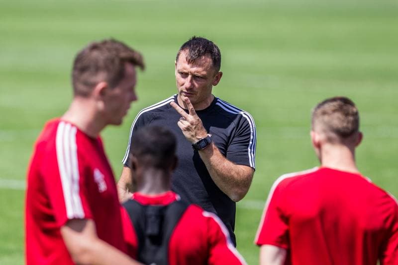 Football. Gornik Zabrze. Training. 18.06.2019