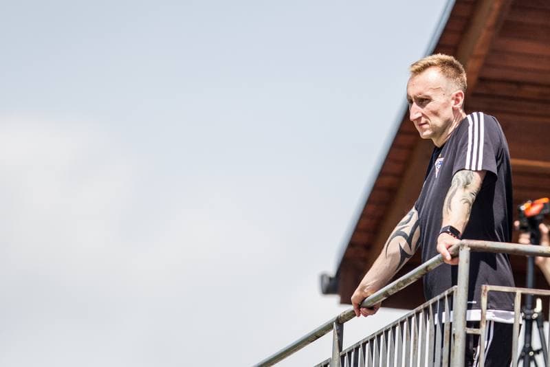 Football. Gornik Zabrze. Training. 18.06.2019