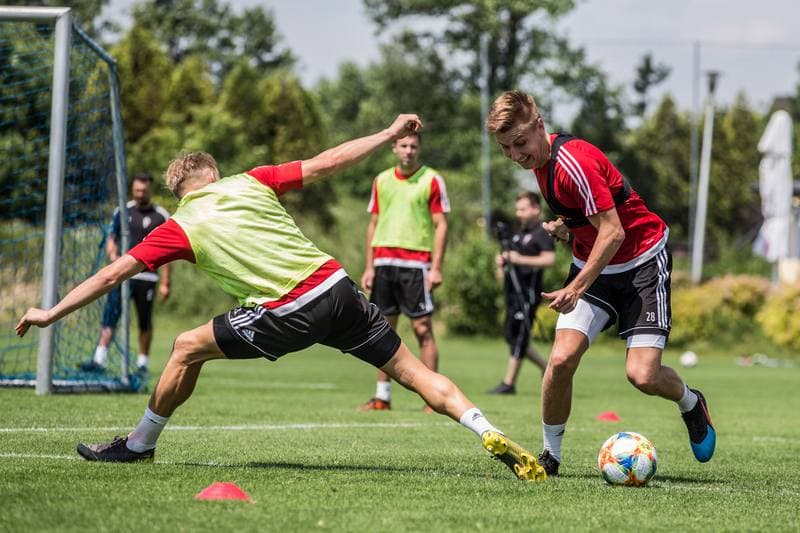 Football. Gornik Zabrze. Training. 18.06.2019