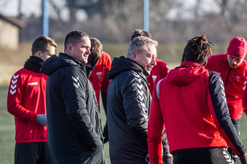 Football. GKS Tychy. Training. 15.01.2020