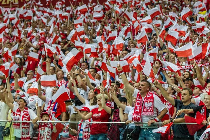 Football. Euro 2020 Qualifiers. Poland - Israel. 10.06.2019