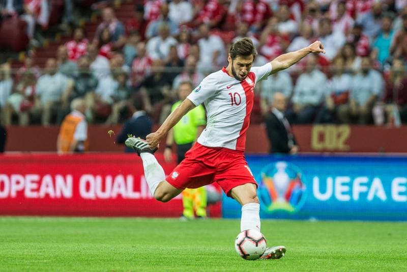 Football. Euro 2020 Qualifiers. Poland - Israel. 10.06.2019