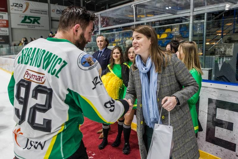 Ice Hockey. Visegrad Cup. JKH GKS Jastrzebie - HK Nitra. 16.01.2020