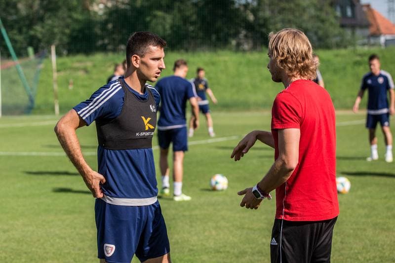 Football. Piast Gliwice. Training. 12.06.2019