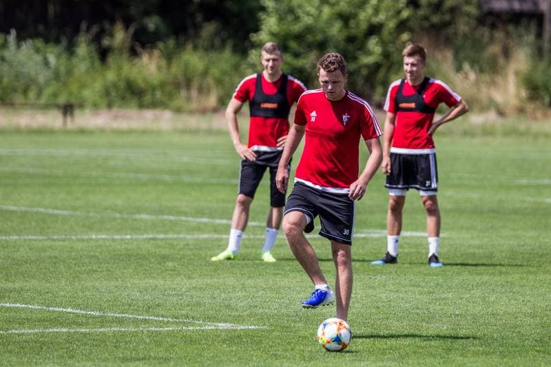 Football. Gornik Zabrze. Training. 18.06.2019