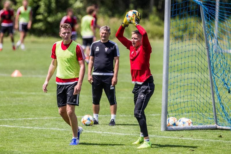 Football. Gornik Zabrze. Training. 18.06.2019