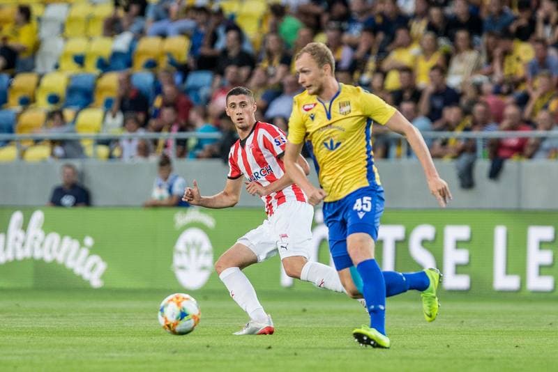 Football. UEFA Europa League. DAC 1904 Dunajska Streda - Cracovia Krakow. 11.07.2019