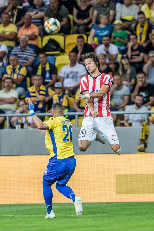Football. UEFA Europa League. DAC 1904 Dunajska Streda - Cracovia Krakow. 11.07.2019