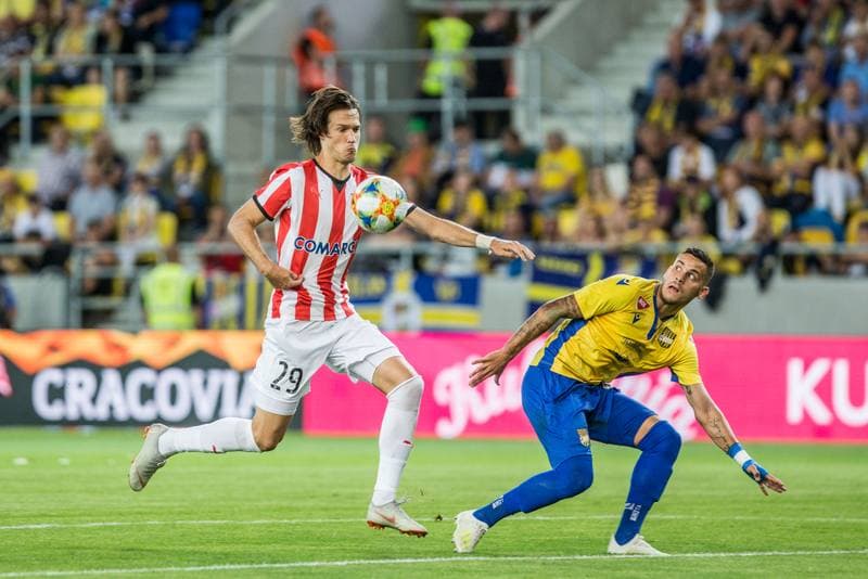 Football. UEFA Europa League. DAC 1904 Dunajska Streda - Cracovia Krakow. 11.07.2019