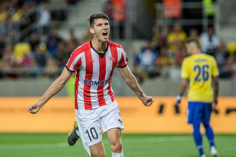 Football. UEFA Europa League. DAC 1904 Dunajska Streda - Cracovia Krakow. 11.07.2019