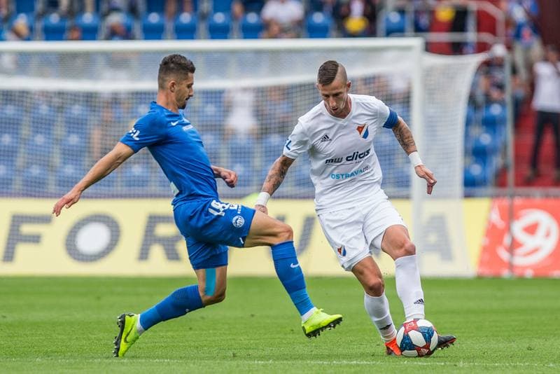 Football. Fortuna:Liga. Banik Ostrava - Slovan Liberec. 13.07.2019