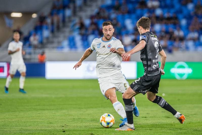 Football. UEFA Europa League. Slovan Bratislava - Dundalk FC. 07.08.2019
