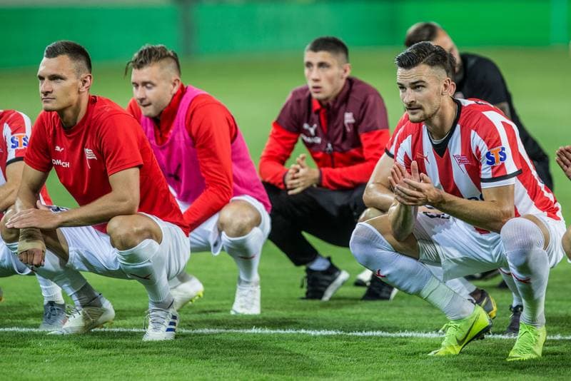 Football. UEFA Europa League. DAC 1904 Dunajska Streda - Cracovia Krakow. 11.07.2019