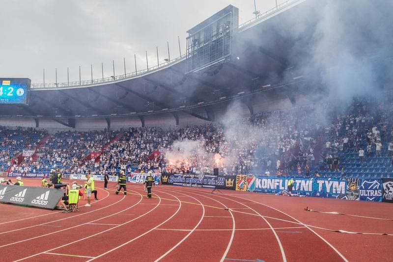Football. Fortuna:Liga. Banik Ostrava - Bohemians 1905. 10.08.2019