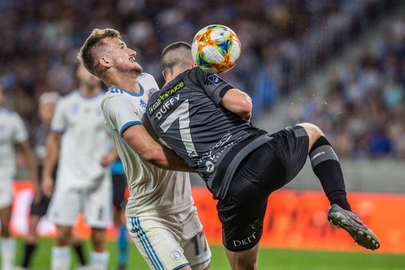Football. UEFA Europa League. Slovan Bratislava - Dundalk FC. 07.08.2019