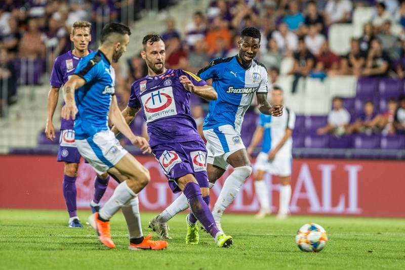 Football. UEFA Europa League. Austria Wien - Apollon Limassol. 08.08.2019