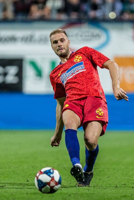Football. UEFA Europa League. FK Mlada Boleslav - FCSB. 15.08.2019