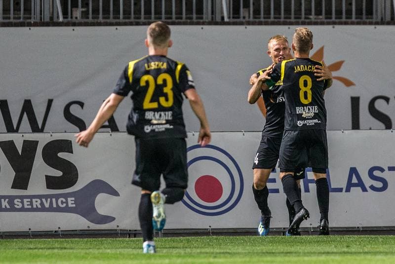 Football. Fortuna I Liga. GKS Jastrzebie - GKS Belchatow. 17.08.2019