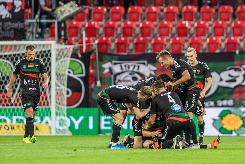 Football. Fortuna I Liga. GKS Tychy - Chrobry Glogow. 21.08.2019