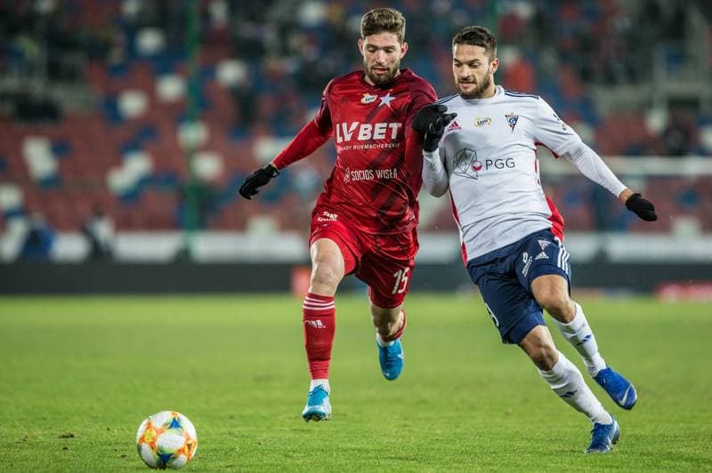 Football. PKO BP Ekstraklasa. Gornik Zabrze - Wisla Krakow. 06.12.2019