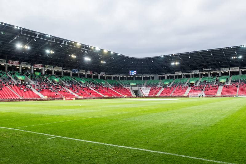 Football. Fortuna I Liga. GKS Tychy - Chrobry Glogow. 21.08.2019