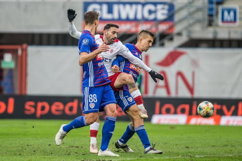 Football. PKO BP Ekstraklasa. Piast Gliwice - LKS Lodz. 15.12.2019