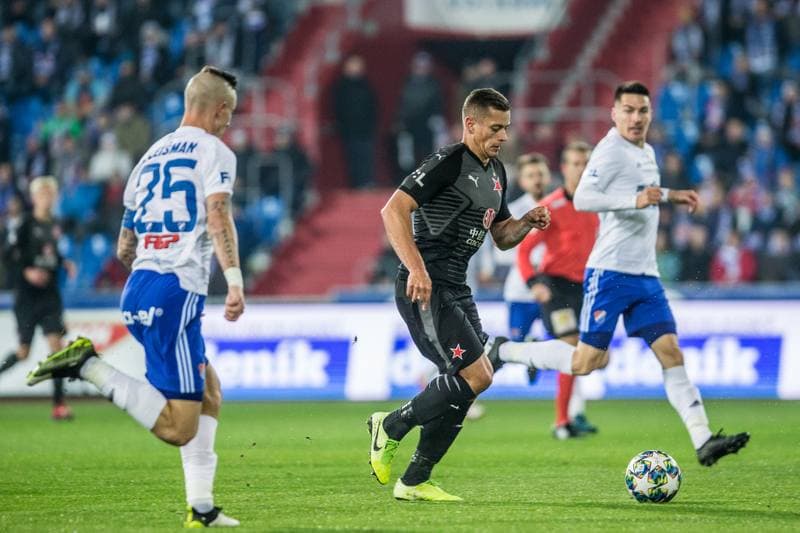 Football. MOL Cup. Banik Ostrava - Slavia Prague. 30.10.2019