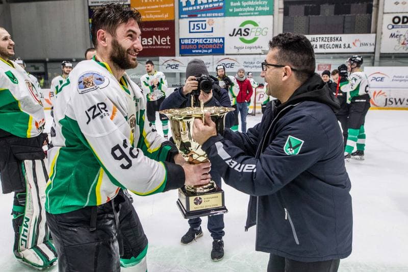 Ice Hockey. Visegrad Cup. JKH GKS Jastrzebie - HK Nitra. 16.01.2020