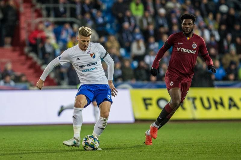 Football. Fortuna:Liga. Banik Ostrava - Sparta Prague. 14.12.2019
