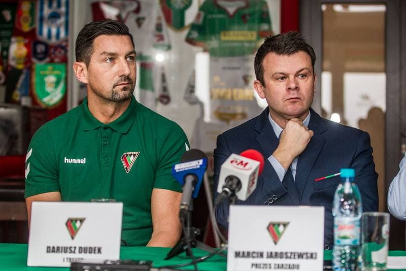 Football. Zaglebie Sosnowiec. Press Conference. 14.01.2020