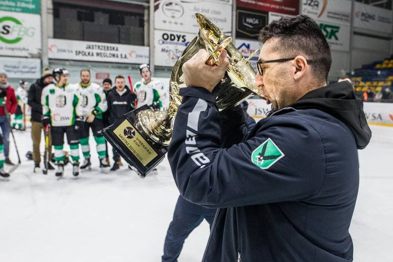 Ice Hockey. Visegrad Cup. JKH GKS Jastrzebie - HK Nitra. 16.01.2020