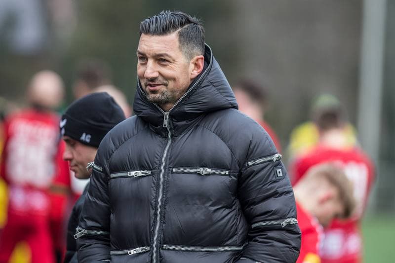 Football. Sparing. GKS Jastrzebie - Zaglebie Sosnowiec. 22.01.2020