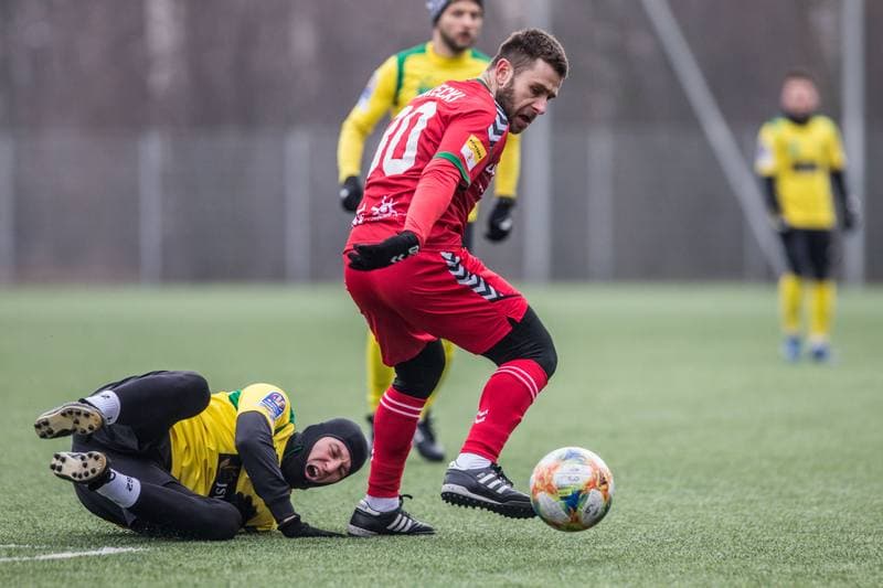 Football. Sparing. GKS Jastrzebie - Zaglebie Sosnowiec. 22.01.2020