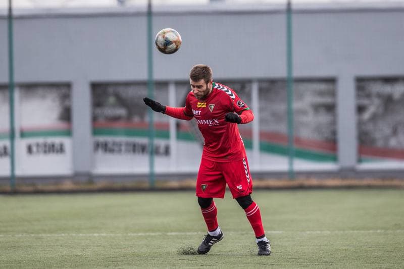 Football. Sparing. Zaglebie Sosnowiec - FK Zeleziarne Podbrezova. 29.01.2020