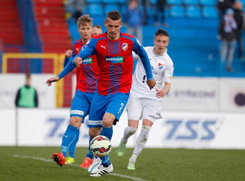 Football. SYNOT Liga. Banik Ostrava - Viktoria Plzen. 05.04.2015